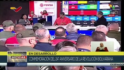 Pdte. de Venezuela aseguró que se encuentran en una 4ta etapa histórica de florecimiento económico