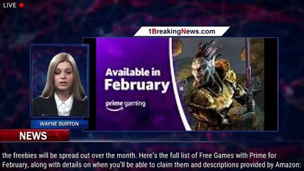 Download Video: 108769-mainHere Are The Amazon Prime Gaming Free Games For February 2023 - 1BREAKINGNEWS.COM