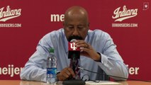 Indiana Coach Mike Woodson Reacts to 82-69 Win Over Michigan State