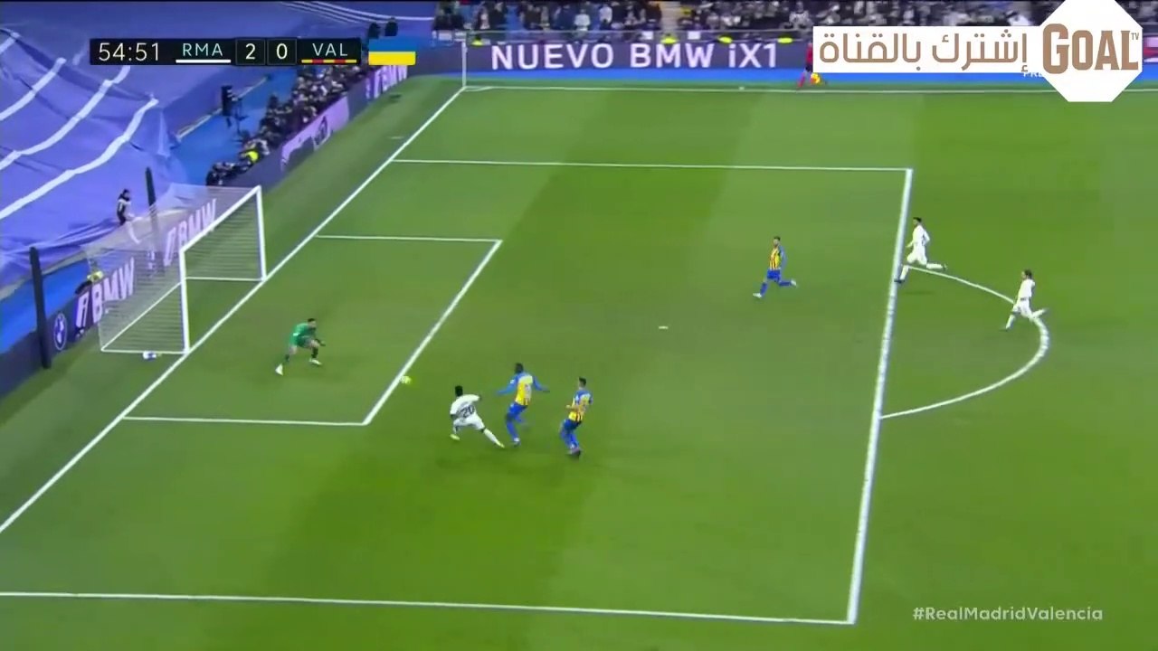 Real madrid vs valence cf resume 2-0