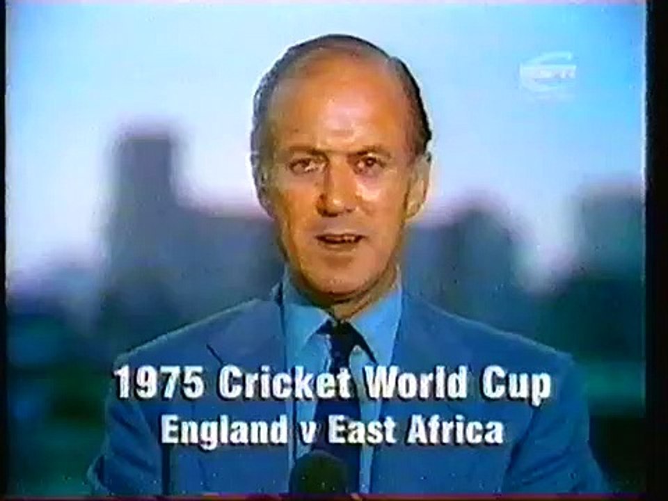 1975 Cricket World Cup England v East Africa Match 9 at Edgbaston Jun 14th 1975