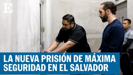 El presidente de El Salvador visita el nuevo penal de alta seguridad para pandilleros
