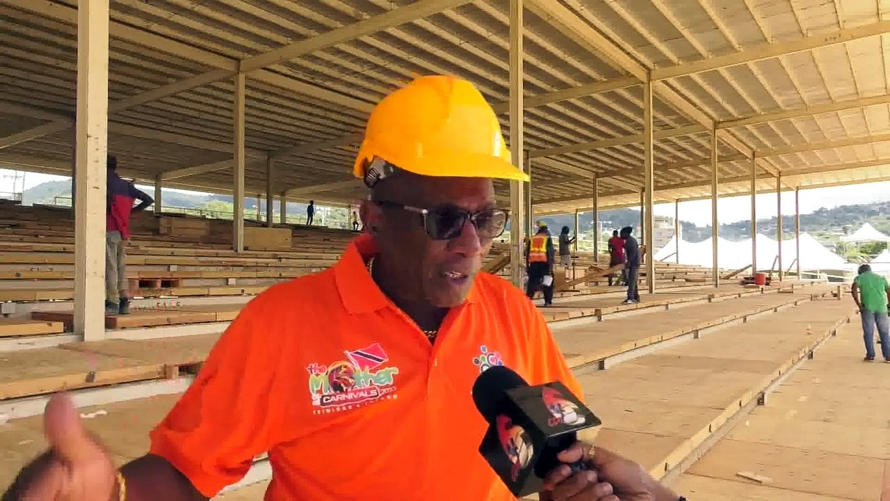 NORTH STAND CONSTRUCTION ALMOST COMPLETE