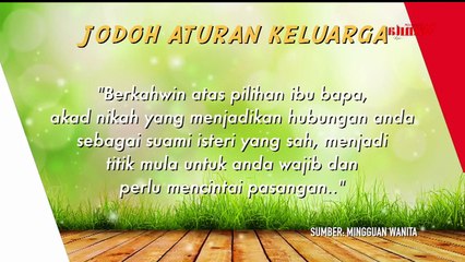 Aspirasi Rumah Tangga Jodoh Aturan Keluarga