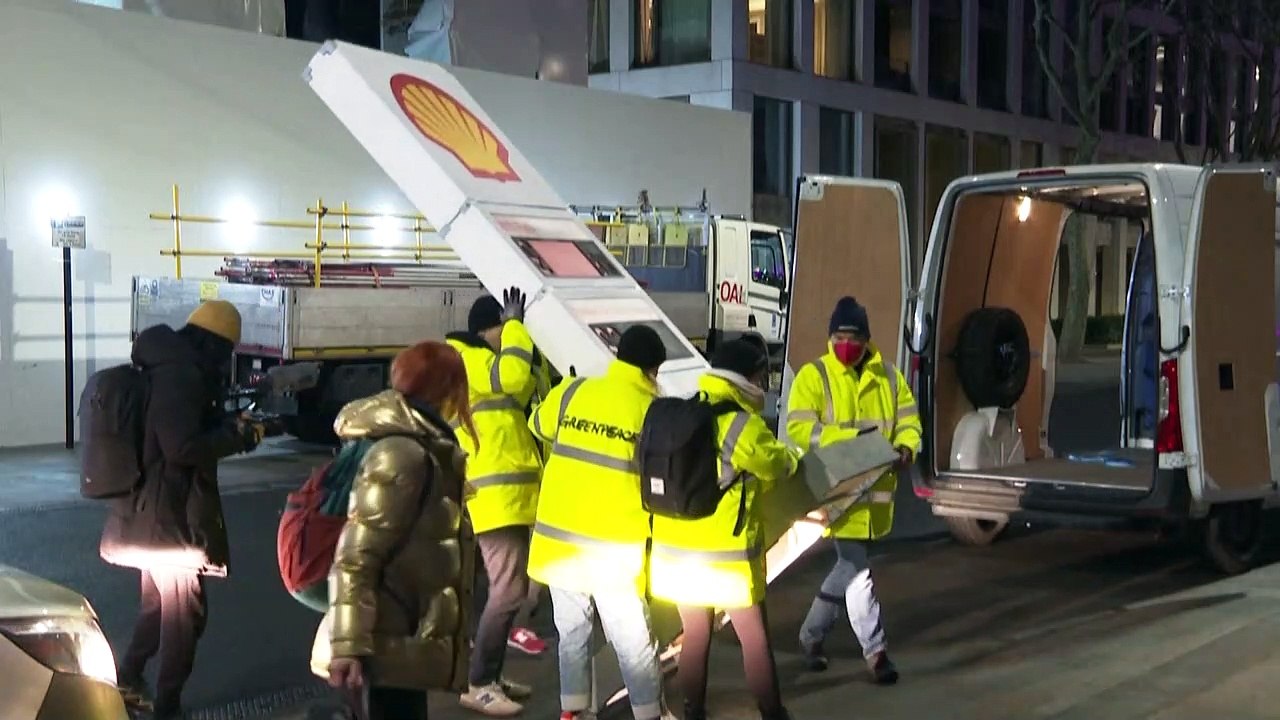 Greenpeace-Protest gegen Shell