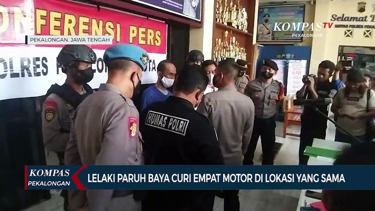 Lelaki Paruh Baya Curi Empat Motor di Lapangan Mataram