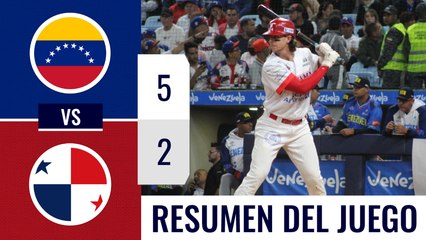 Resumen Venezuela vs Panamá | Serie del Caribe 2-feb