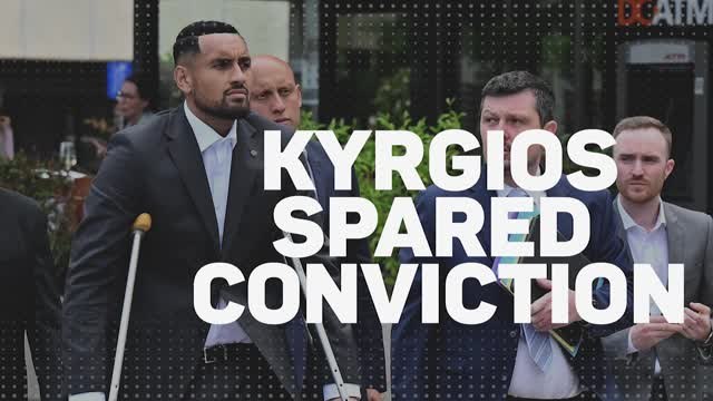 Breaking News - Kyrgios spared conviction