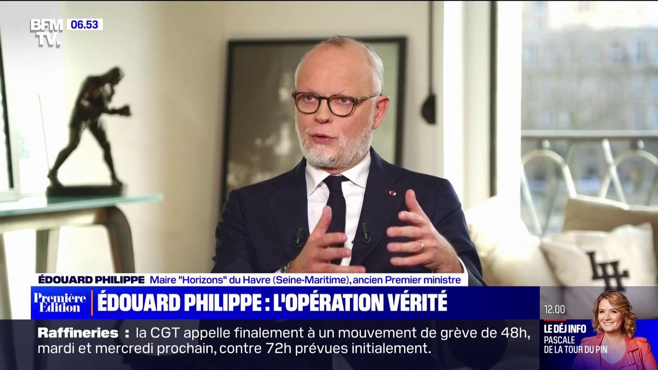 ÉDITO - L'interview d'Édouard Philippe était un "exercice de sincérité, de loyauté mais qui traduit une forme d'immobilité"