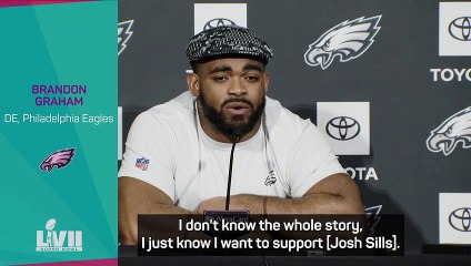 Eagles' Brandon Graham speaks on Josh Sills court case