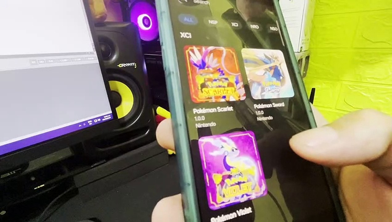How To Play Pokemon scarlet and violet mobile ( android APK / iOS ) - (1  Min Gameplay) 
