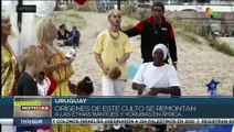 Uruguay: Fieles a la diosa Iemanjá celebraron su día desde las aguas de Montevideo