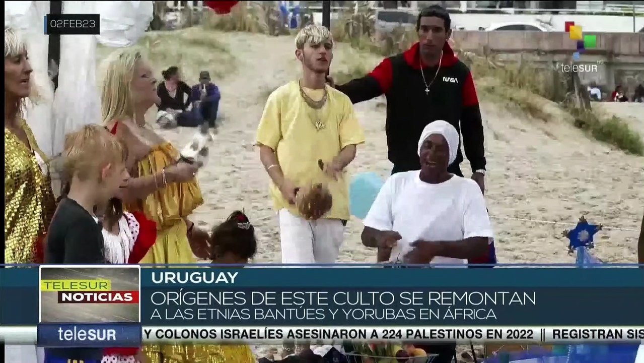 Uruguay: Fieles a la diosa Iemanjá celebraron su día desde las aguas de Montevideo