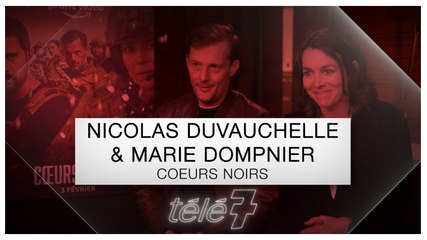 Cœurs Noirs : Nicolas Duvauchelle et Marie Dompnier se sont entraînés très dur avec les Forces Spéciales