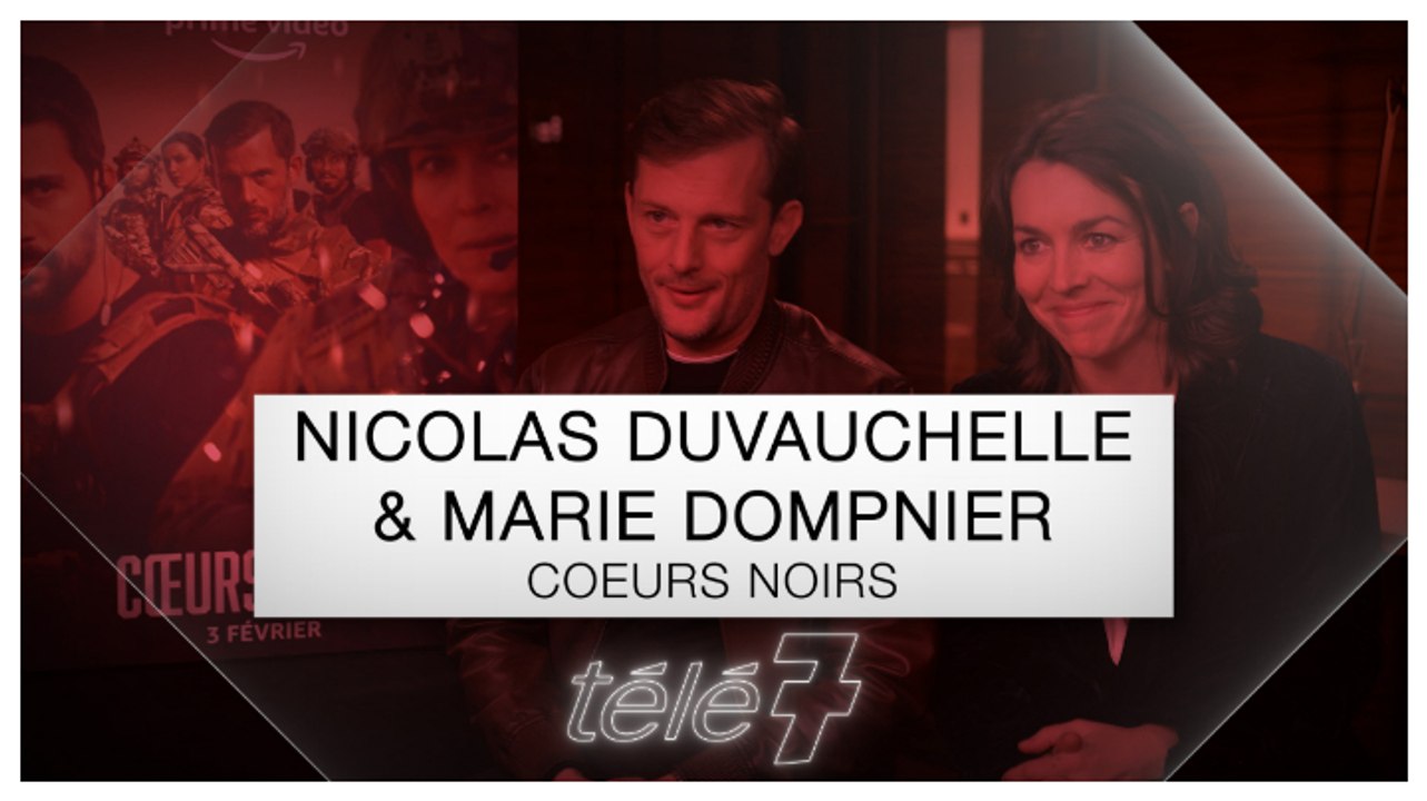 Cœurs Noirs : Nicolas Duvauchelle et Marie Dompnier se sont entraînés très dur avec les Forces Spéciales