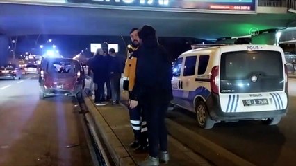 İki aracın çarpıştığı kazada 4 kişi yaralandı