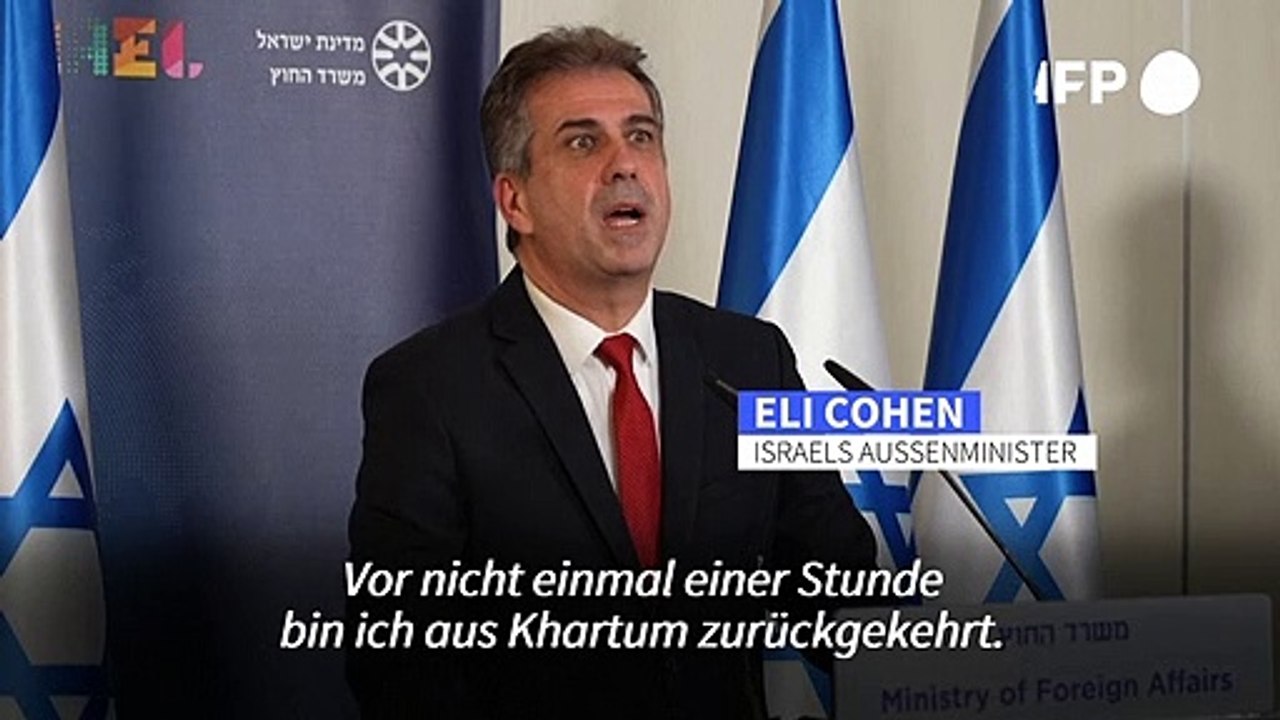 Israel und Sudan wollen Friedensvertrag schließen