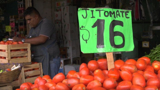 Alimentos más caros en México