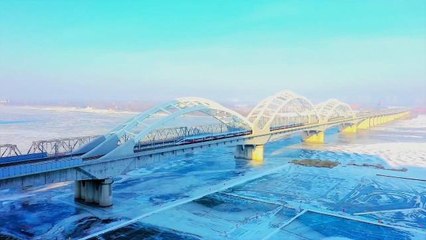 Eksi 40 Dereceye Dayanıklı Hızlı Tren Çin'de Faaliyet Geçti