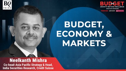 Budget 2023 | Neelkanth Mishra On Budget Math, Economy & Markets