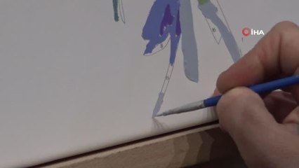 Kanser hastaları sanat ile hayata tutunuyor