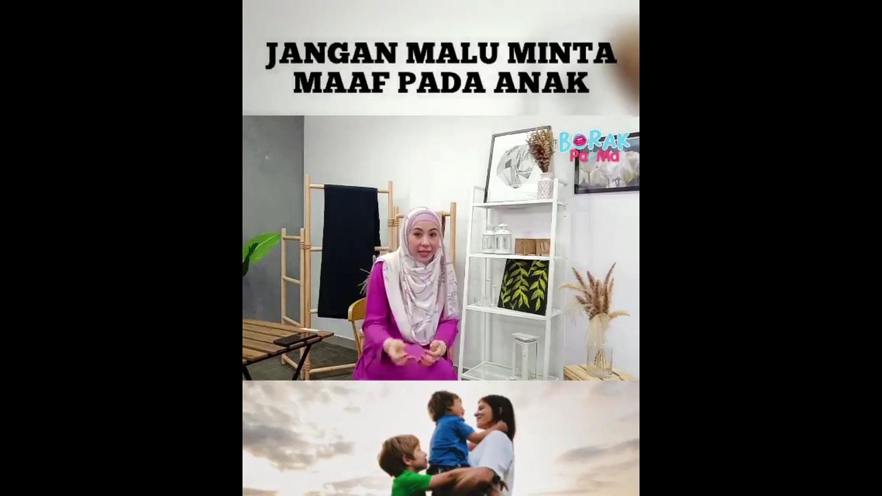 Jangan Malu Minta Maaf Pada Anak