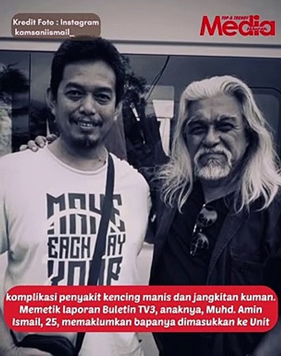 Pelakon Drama Popular, Nur, Kamsani Ismail Meninggal Dunia...
