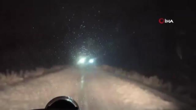 Kardan kapanan Çaldıran-Doğubayazıt karayolu ulaşıma açıldı