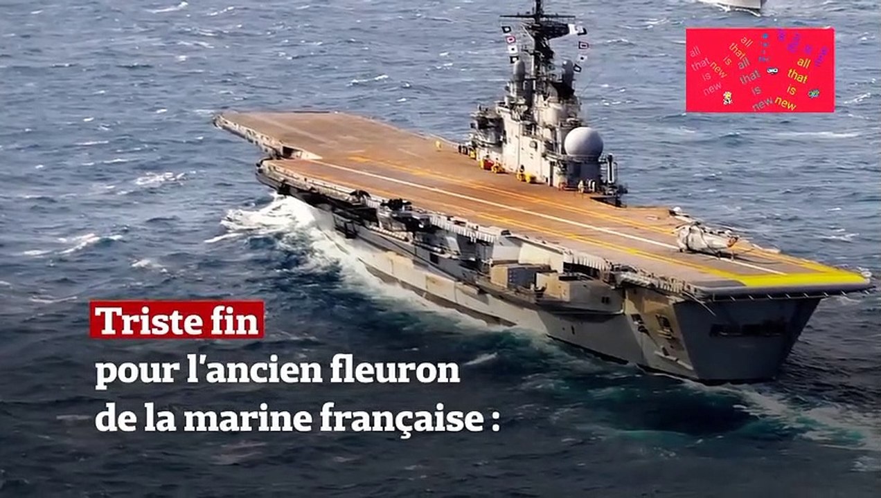 Le Foch l'ex porte-avions sera-t-il finalement coulé dans l'Atlantique?