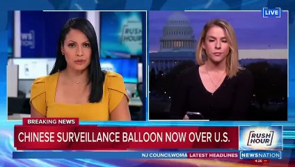 Chinese surveillance balloon now over the U.S. _ Rush Hour