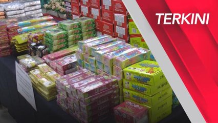 [TERKINI] Serah kepada KDN, MOF perinci penjualan mercun dan bunga api