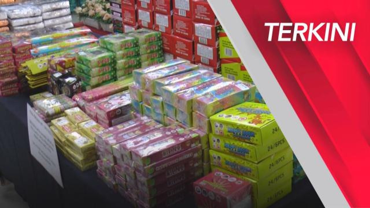 [TERKINI] Serah kepada KDN, MOF perinci penjualan mercun dan bunga api