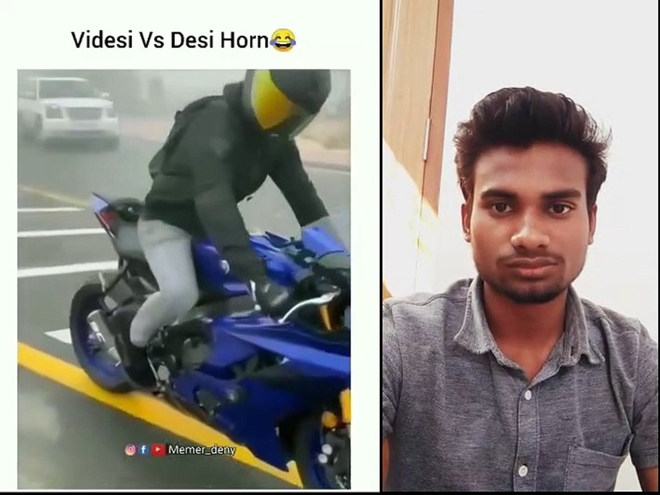 america horn vs desi horn watch till the end | funny car video |