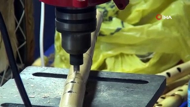 Manisalı Neyzen Ürettiği Neyleri Dünyanın Dört Bir Yanına İhraç Ediyor!