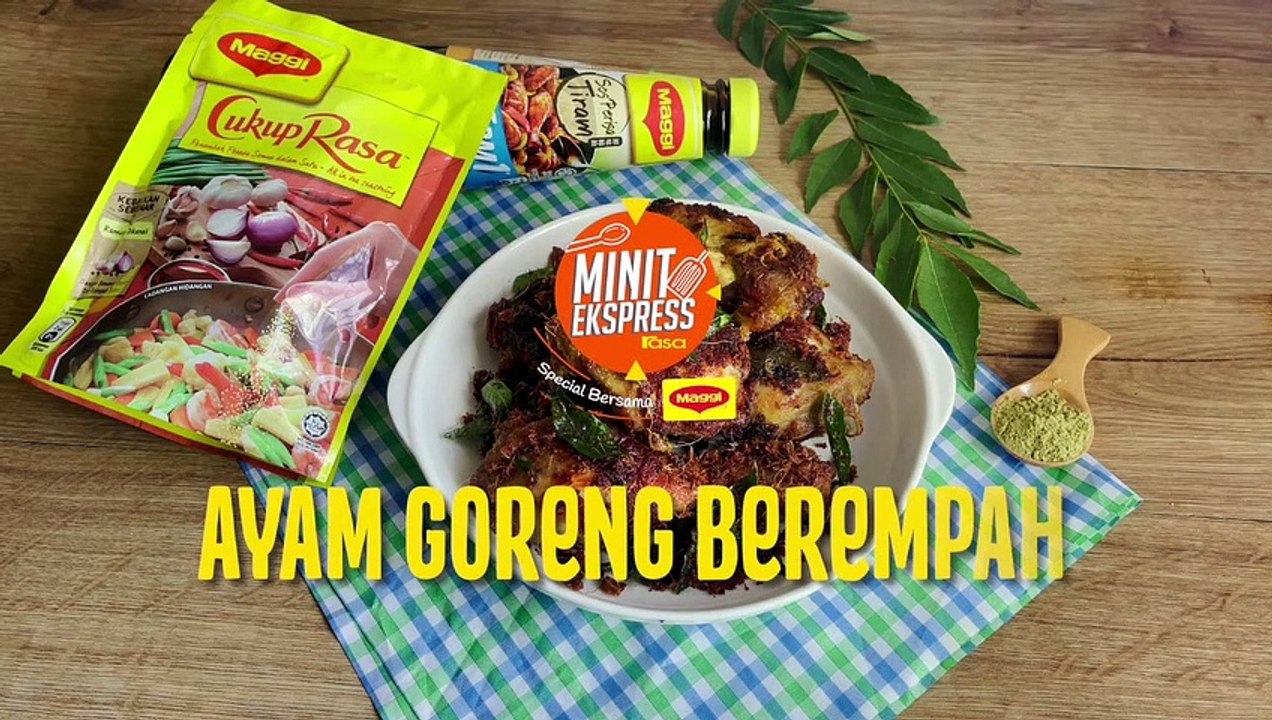 Ayam Goreng Berempah  Minit Ekspress Special Bersama MAGGI®️