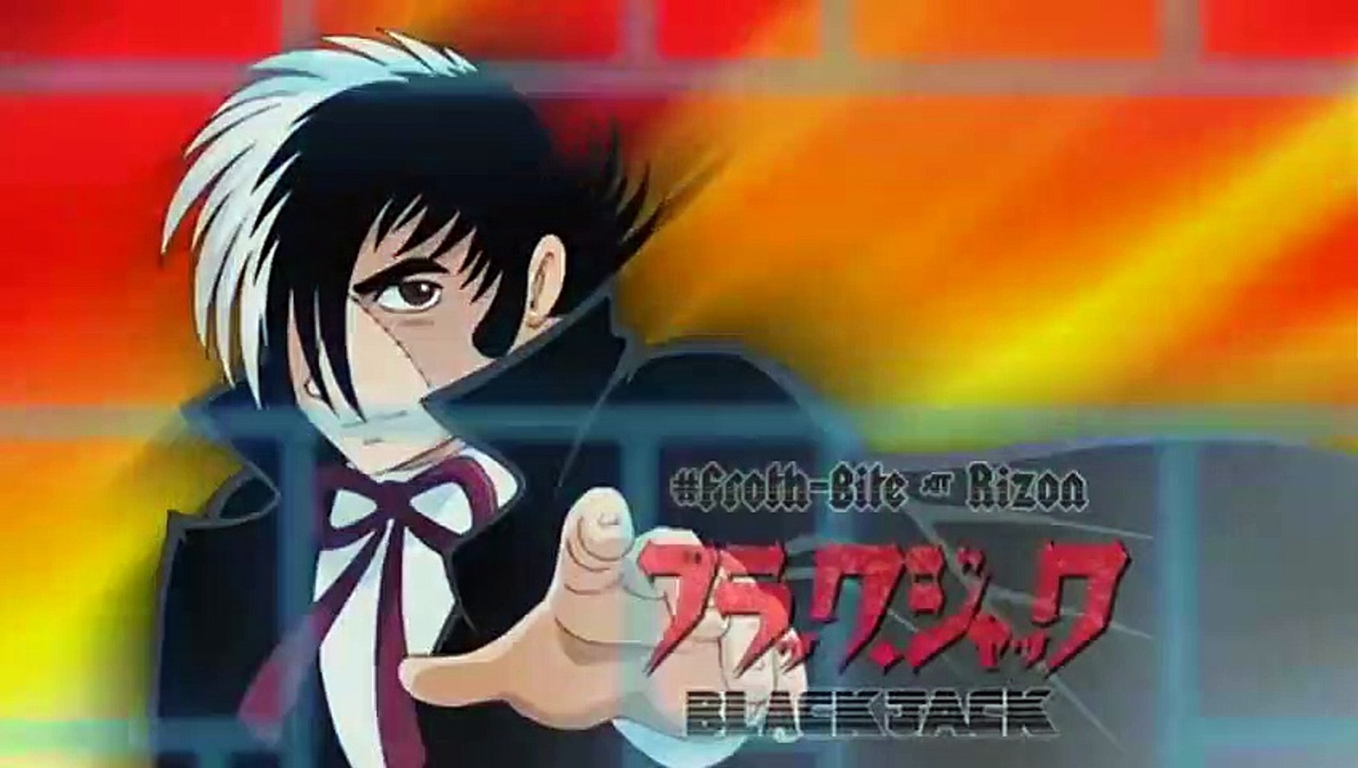 BLACK JACK 　ブラックジャック　オープニング  大判　セル画　B9 ブラック・ジャック」連載50周年記念【BLACK JACK LIMITED SHOP