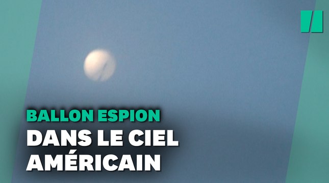 Un ballon espion survole le territoire des États-Unis
