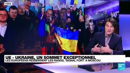 Sommet UE-Ukraine : une réunion très symbolique pour réaffirmer le soutien de l’Europe