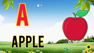 abcd - a for apple - phonics song - english alphabet a to z - a for apple b for ball