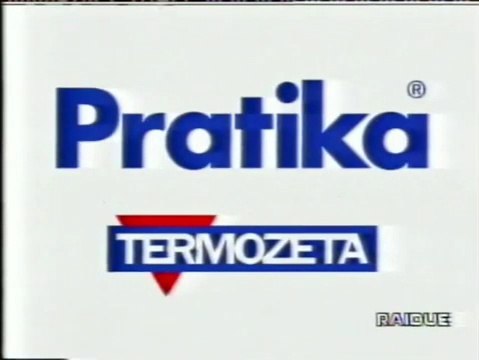 Pubblicità/Bumper anni 90 RAI 2 - Pratika la Super Scopa Termozeta con Cristiano Militello