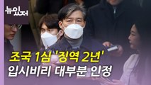 [뉴있저] 조국 1심서 징역 2년 선고...김기현·안철수 신경전 격화 / YTN