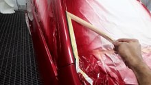 car rpair painting masking طلاء السيارات