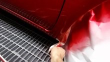car repair masking red