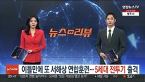 이틀만에 또 서해상 한미 연합공중훈련…5세대 전투기 동원