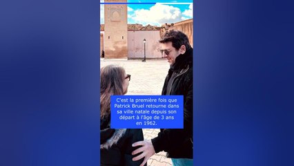 Patrick Bruel de retour en Algérie 60 ans après la guerre ! 