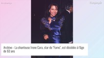 Irène Cara morte à 63 ans : les causes du décès de la star de Fame révélés, accumulation de problèmes...