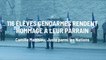 116 élèves gendarmes rendent hommage à leur parrain