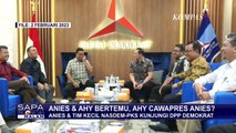Anies Baswedan Kunjungi DPP Partai Demokrat, AHY Cawapres Anies?