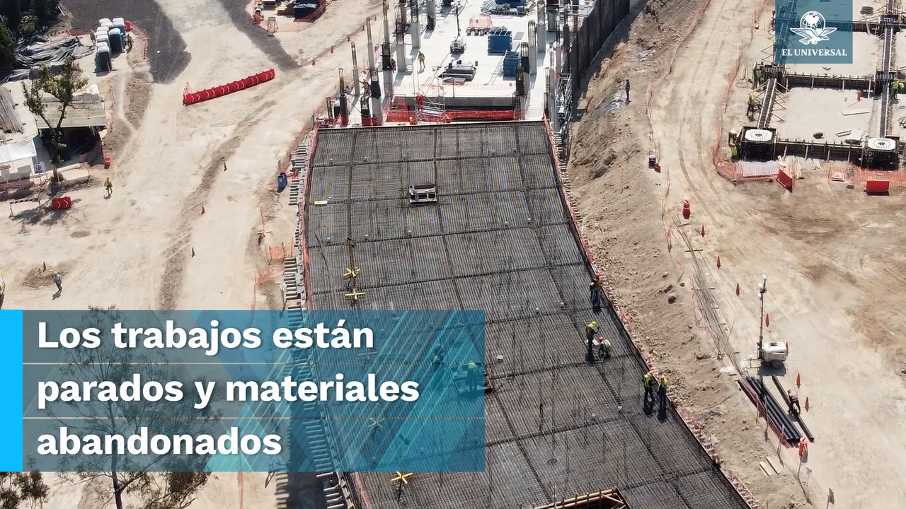 Estancadas, obras en Chapultepec