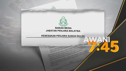 Penjara Sg Buloh | Jumlah banduan 36% melebihi kapasiti maksimum 4,200